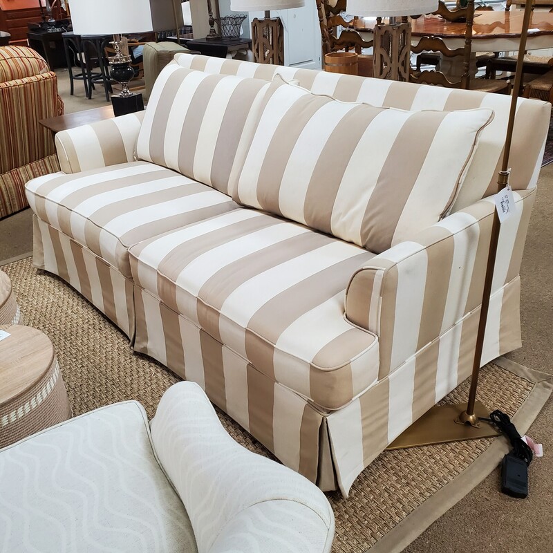 Sealy Striped Sofa