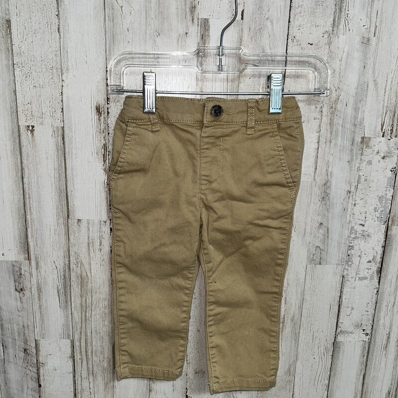 9/12M Khaki Pants, Khaki, Size: Boy 0-9m