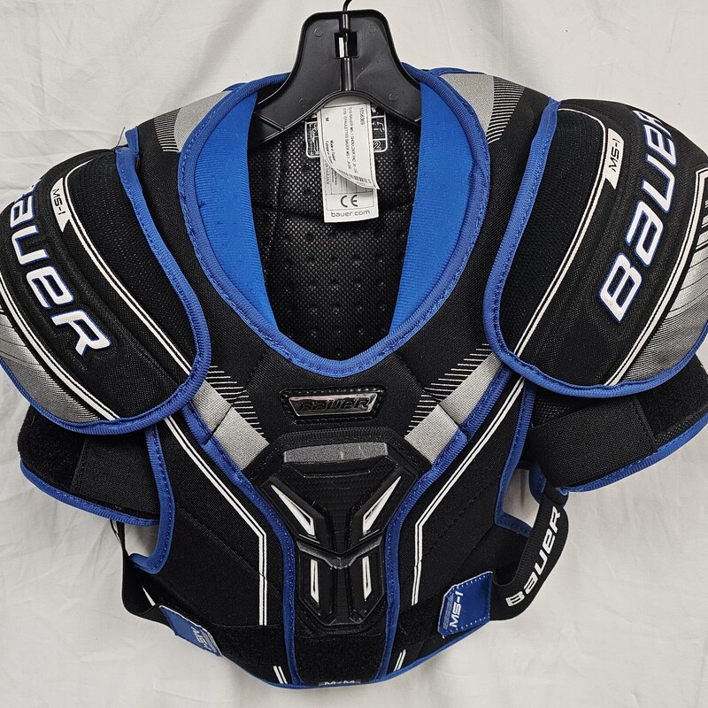 Like New Bauer MS-1 Hockey Shoulder Pads, Size: Jr M