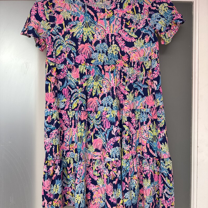 Lilyy Dress, Nvy Pink, Size: 8/10