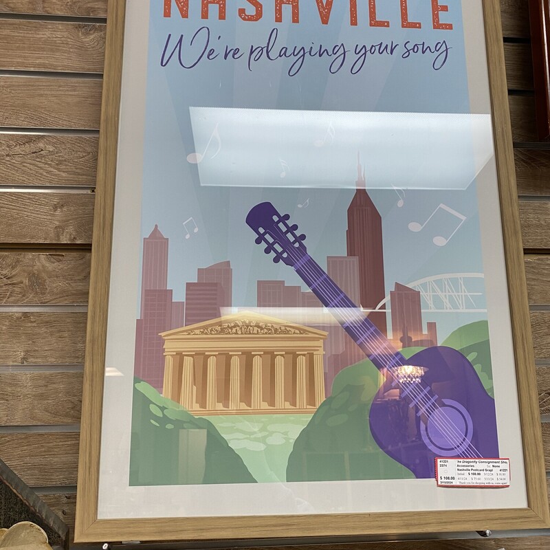Nashville Postcard Graphi