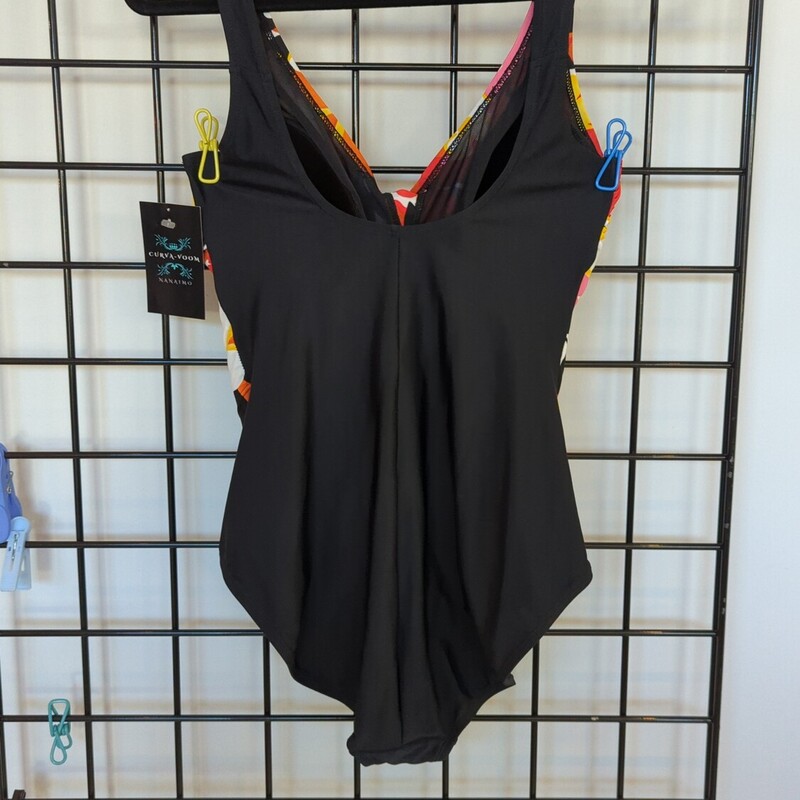 No Tag Swim Suite, Black, Size: L