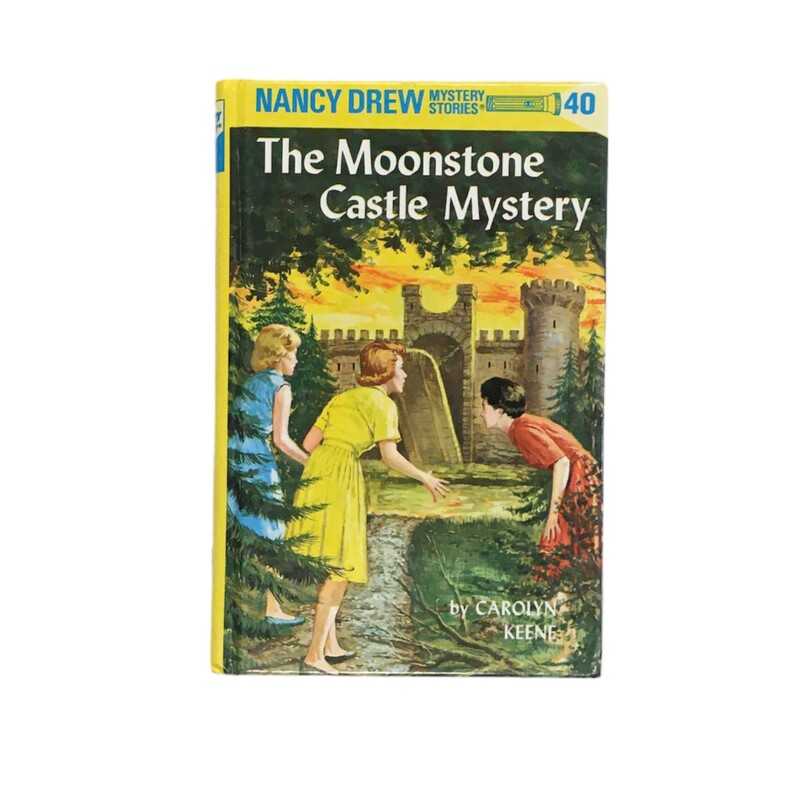 Nancy Drew #40, Book; The Moonstone Castle Mystery

Located at Pipsqueak Resale Boutique inside the Vancouver Mall or online at:

#resalerocks #pipsqueakresale #vancouverwa #portland #reusereducerecycle #fashiononabudget #chooseused #consignment #savemoney #shoplocal #weship #keepusopen #shoplocalonline #resale #resaleboutique #mommyandme #minime #fashion #reseller

All items are photographed prior to being steamed. Cross posted, items are located at #PipsqueakResaleBoutique, payments accepted: cash, paypal & credit cards. Any flaws will be described in the comments. More pictures available with link above. Local pick up available at the #VancouverMall, tax will be added (not included in price), shipping available (not included in price, *Clothing, shoes, books & DVDs for $6.99; please contact regarding shipment of toys or other larger items), item can be placed on hold with communication, message with any questions. Join Pipsqueak Resale - Online to see all the new items! Follow us on IG @pipsqueakresale & Thanks for looking! Due to the nature of consignment, any known flaws will be described; ALL SHIPPED SALES ARE FINAL. All items are currently located inside Pipsqueak Resale Boutique as a store front items purchased on location before items are prepared for shipment will be refunded.