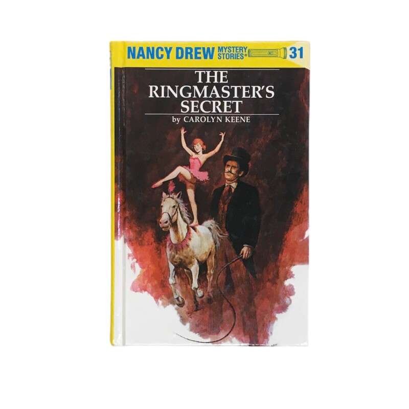 Nancy Drew #31, Book; The Ringmasters Secret

Located at Pipsqueak Resale Boutique inside the Vancouver Mall or online at:

#resalerocks #pipsqueakresale #vancouverwa #portland #reusereducerecycle #fashiononabudget #chooseused #consignment #savemoney #shoplocal #weship #keepusopen #shoplocalonline #resale #resaleboutique #mommyandme #minime #fashion #reseller

All items are photographed prior to being steamed. Cross posted, items are located at #PipsqueakResaleBoutique, payments accepted: cash, paypal & credit cards. Any flaws will be described in the comments. More pictures available with link above. Local pick up available at the #VancouverMall, tax will be added (not included in price), shipping available (not included in price, *Clothing, shoes, books & DVDs for $6.99; please contact regarding shipment of toys or other larger items), item can be placed on hold with communication, message with any questions. Join Pipsqueak Resale - Online to see all the new items! Follow us on IG @pipsqueakresale & Thanks for looking! Due to the nature of consignment, any known flaws will be described; ALL SHIPPED SALES ARE FINAL. All items are currently located inside Pipsqueak Resale Boutique as a store front items purchased on location before items are prepared for shipment will be refunded.