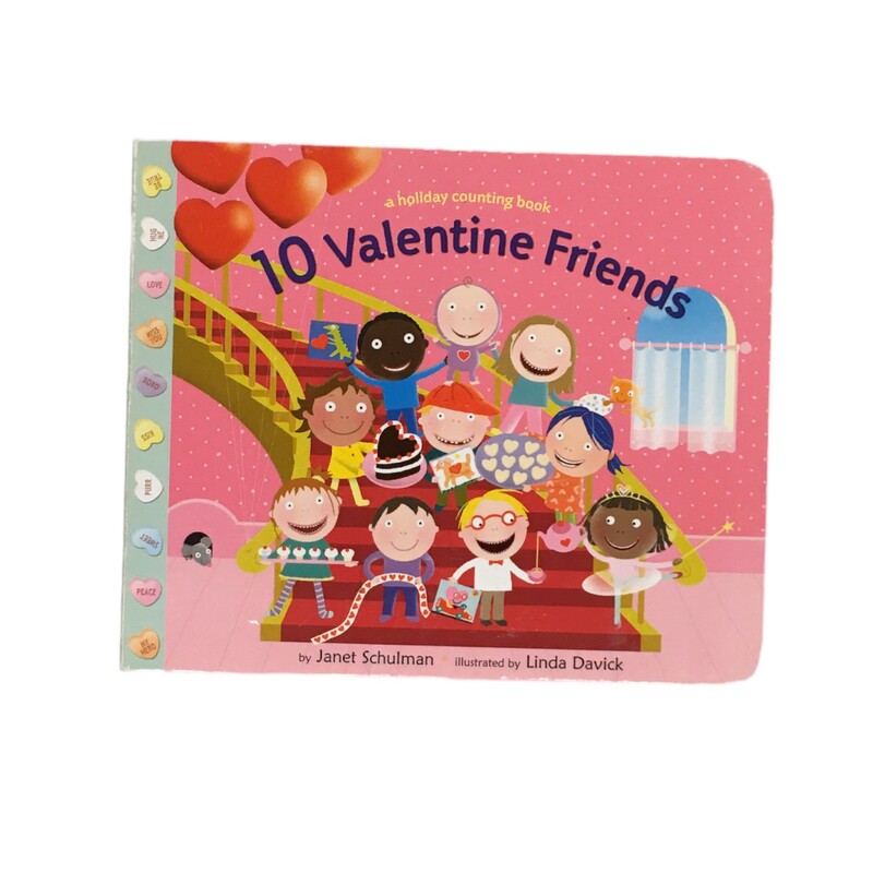 10 Valentine Friends, Book

Located at Pipsqueak Resale Boutique inside the Vancouver Mall or online at:

#resalerocks #pipsqueakresale #vancouverwa #portland #reusereducerecycle #fashiononabudget #chooseused #consignment #savemoney #shoplocal #weship #keepusopen #shoplocalonline #resale #resaleboutique #mommyandme #minime #fashion #reseller

All items are photographed prior to being steamed. Cross posted, items are located at #PipsqueakResaleBoutique, payments accepted: cash, paypal & credit cards. Any flaws will be described in the comments. More pictures available with link above. Local pick up available at the #VancouverMall, tax will be added (not included in price), shipping available (not included in price, *Clothing, shoes, books & DVDs for $6.99; please contact regarding shipment of toys or other larger items), item can be placed on hold with communication, message with any questions. Join Pipsqueak Resale - Online to see all the new items! Follow us on IG @pipsqueakresale & Thanks for looking! Due to the nature of consignment, any known flaws will be described; ALL SHIPPED SALES ARE FINAL. All items are currently located inside Pipsqueak Resale Boutique as a store front items purchased on location before items are prepared for shipment will be refunded.