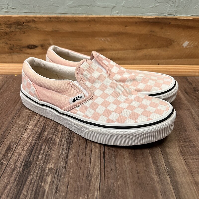 Vans Classic Check 3K, Palepink, Size: Shoes 3
