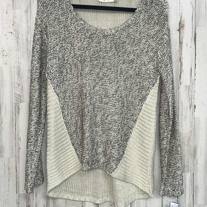 M Tan Black Sweater
