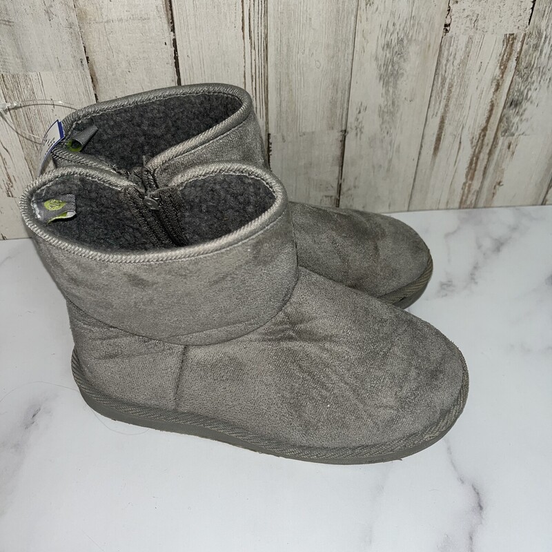 Y3 Grey Fur Boots