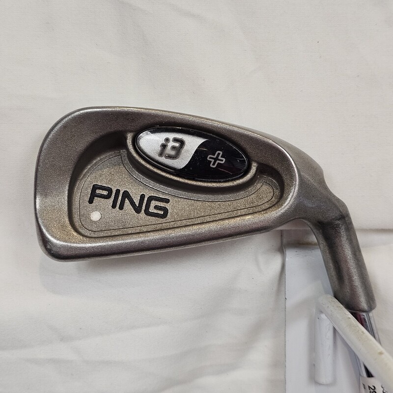 Ping i3+ 5 Iron Golf Club (White Dot)
Size: Mens 38.5 inch
Right Hand
True Temper Shaft
Flex: Stiff

Gently Used: Excellent Condition
