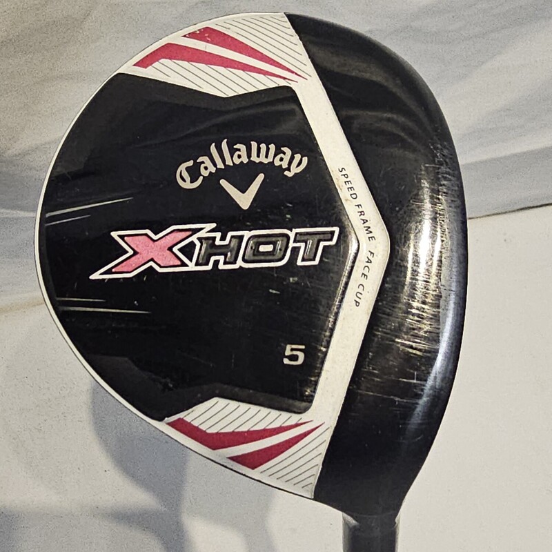 Callaway X Hot Fairway Wood, 18 Degree 5 Wood, Project X Flex - Womans Shaft, Size: Womens Right Hand

Gently Used: Excellent Condition