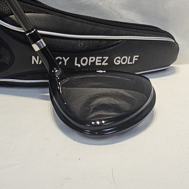 Nancy Lopez RAE Tae Lopez Fairway Wood, 18 Degree 3 Wood, Lopez Ultralite Flex - Match 3 Shaft, Size: Wms RH<br />
Head Cover Included<br />
<br />
Gently Used: Like New Condition