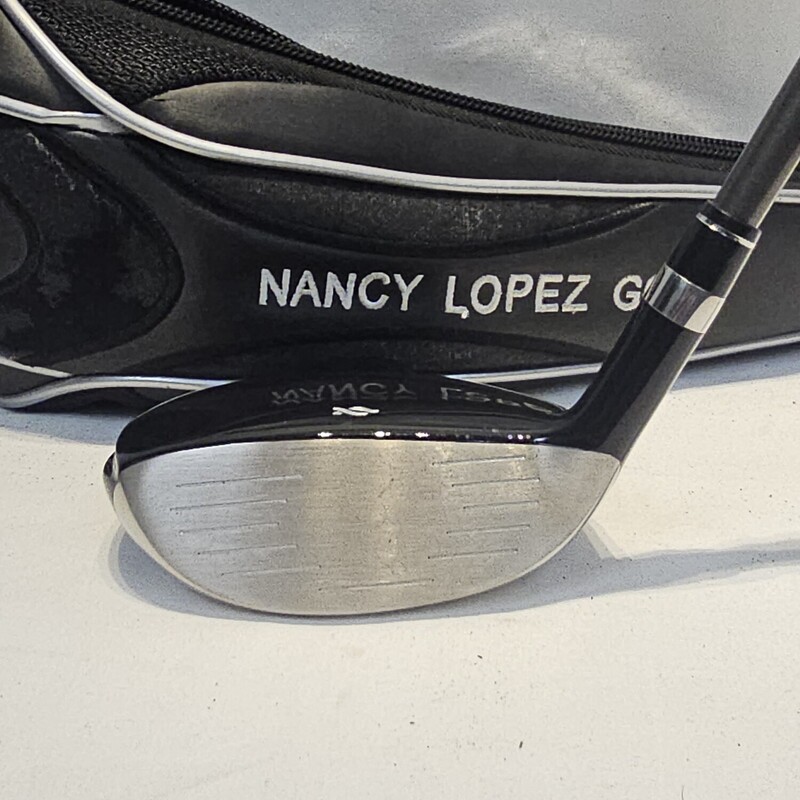 Nancy Lopez RAE Tae Lopez Fairway Wood, 18 Degree 3 Wood, Lopez Ultralite Flex - Match 3 Shaft, Size: Wms RH
Head Cover Included

Gently Used: Like New Condition