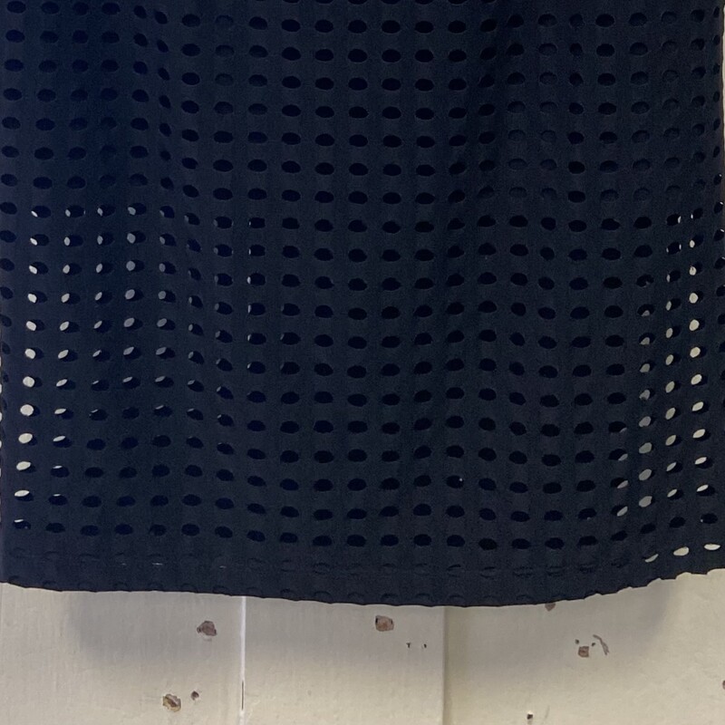 Blk Lined Skirt W/holes<br />
Black<br />
Size: L R $118