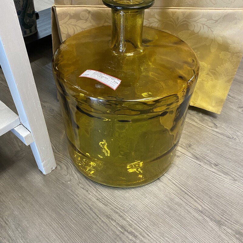 Oversize Yellow Vase