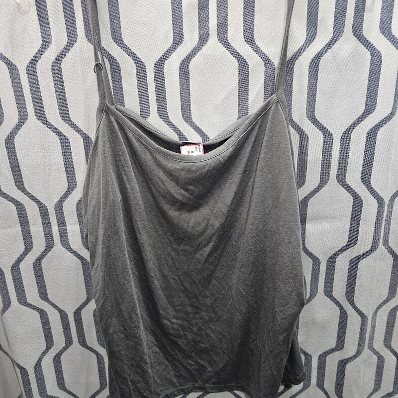 Knit tank in grey