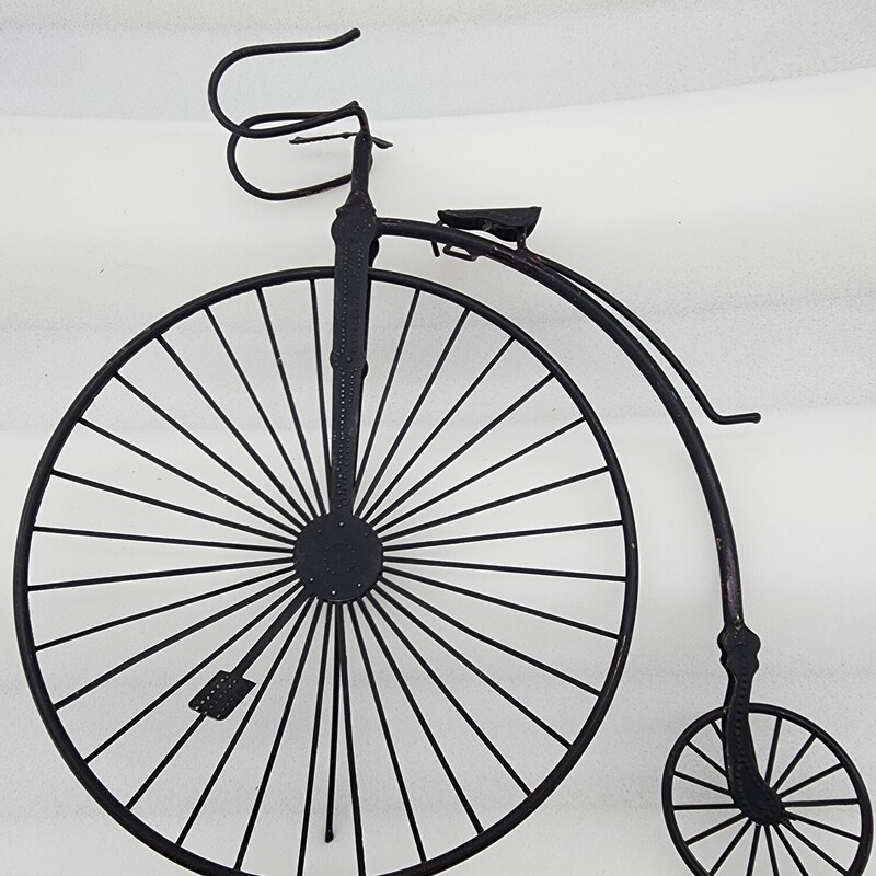 Big Wheel Bicycle, Metal, Size: 8.5 In