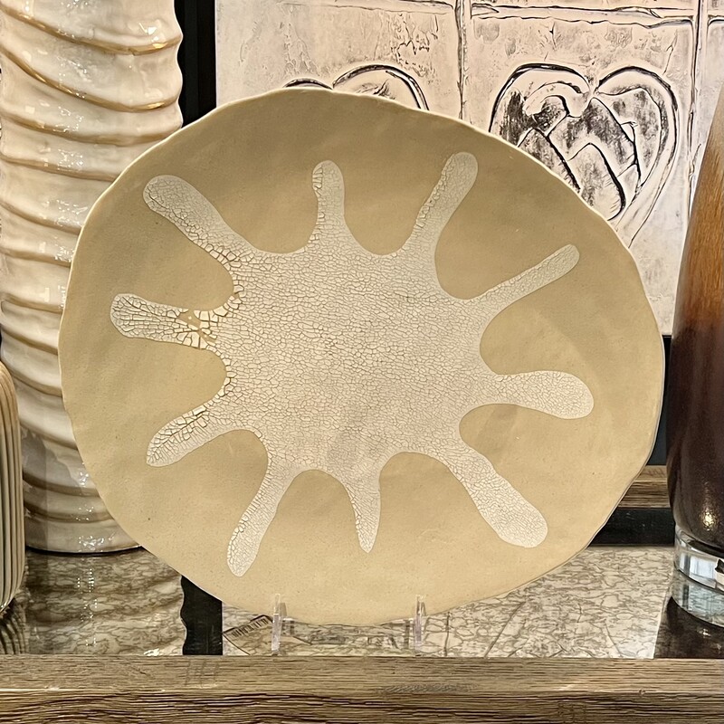 Stoneware Platter, None, Size: 16 X 14