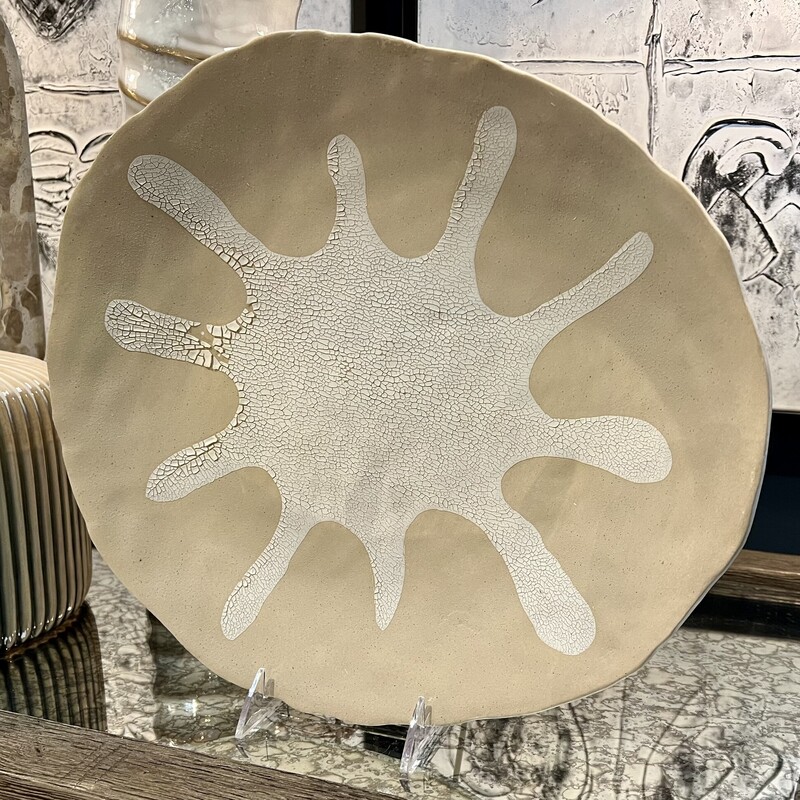 Stoneware Platter, None, Size: 16 X 14