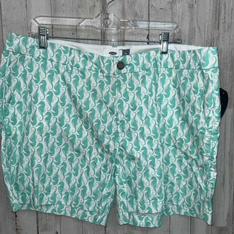 Sz16 Teal Seahorse Shorts
