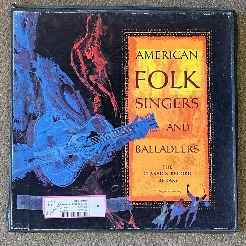 American Folk Singers and Balladeers
Four Albums Circa 1964