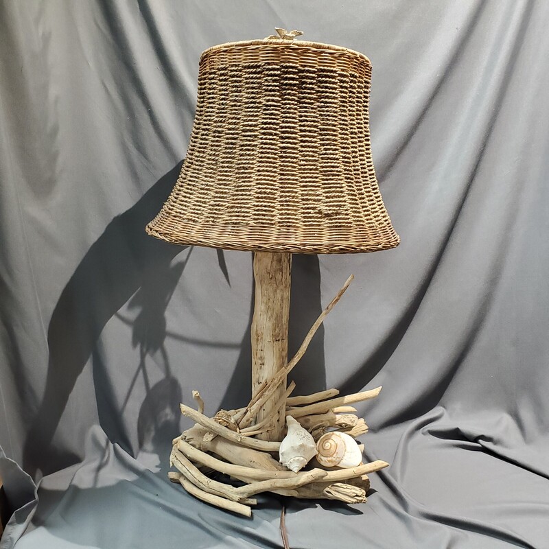 Driftwood Art Lamp