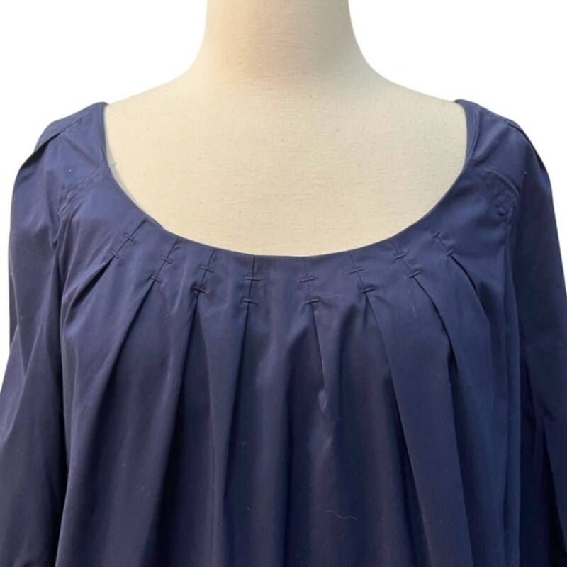 Diane von Furstenberg Pleated Dress
Cotton Blend
Navy
Size: 12