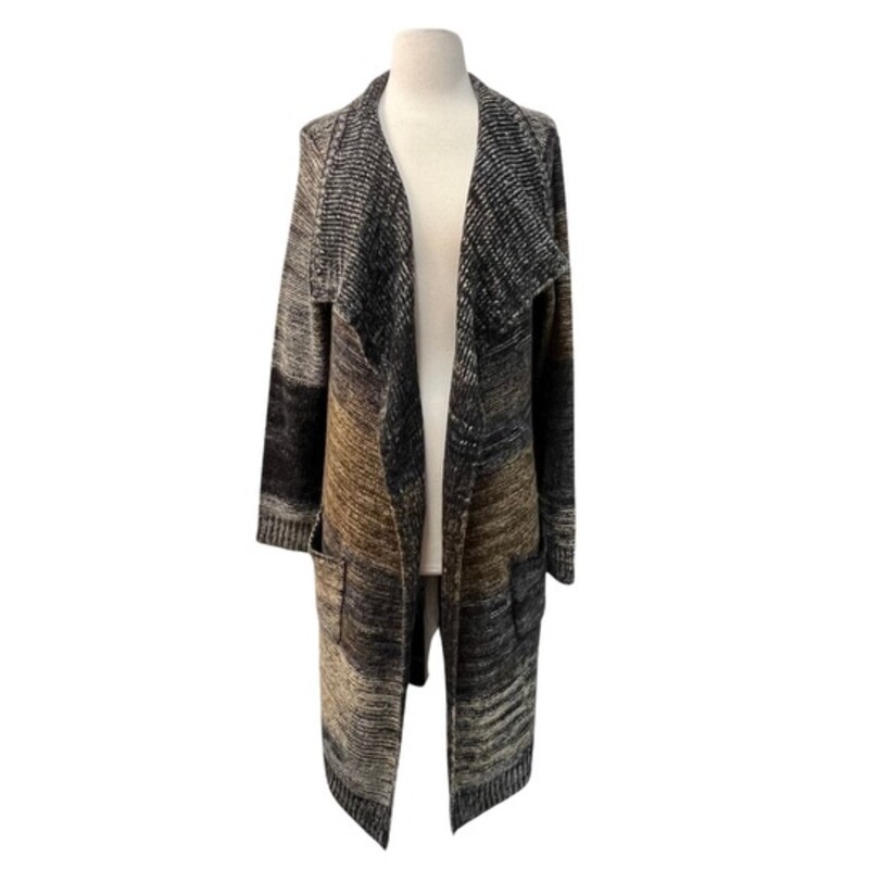 Sisters Open Duster Cardigan
With Pockets
Gray, Tan, Beige, and Black
Size: Large