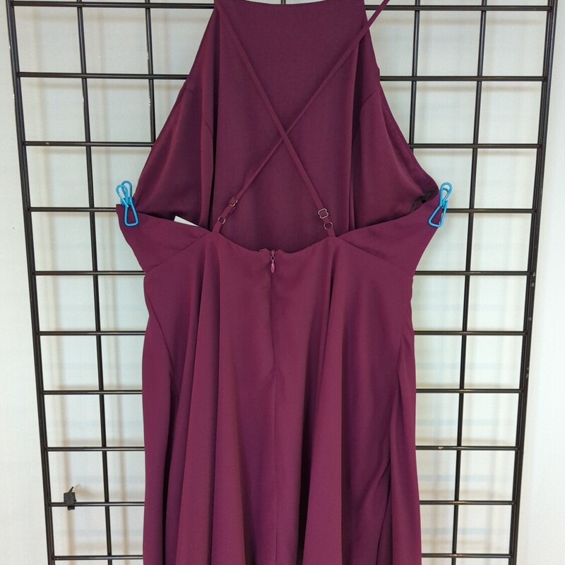 Forever 21 Dress, Wine, Size: L