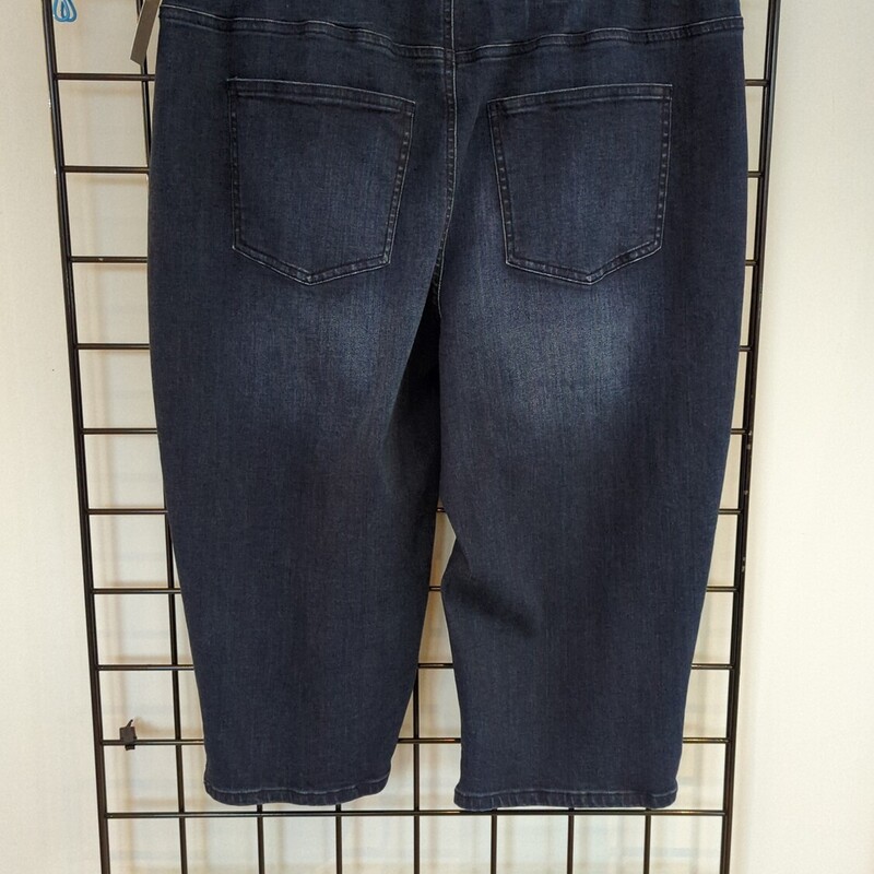 D C Jeans Capris, Denim, Size: 1X