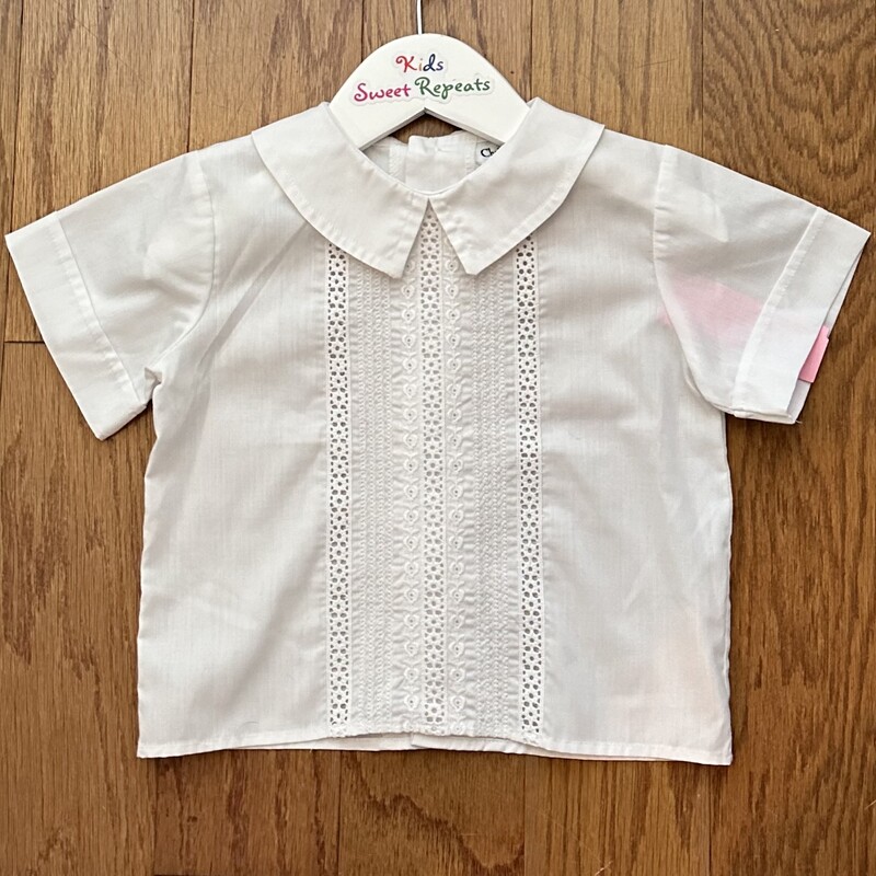 Christian Dior Top, White, Size: 6-9m

if you know Christian Dior clothing prices, you'll know it retails for TEN TIMES what we've priced this at!!!

this is a STEAL!

no size tag, I am guessing it is size 6 months

FOR SHIPPING: PLEASE ALLOW AT LEAST ONE WEEK FOR SHIPMENT

FOR PICK UP: PLEASE ALLOW 2 DAYS TO FIND AND GATHER YOUR ITEMS

ALL ONLINE SALES ARE FINAL.
NO RETURNS
REFUNDS
OR EXCHANGES

THANK YOU FOR SHOPPING SMALL!