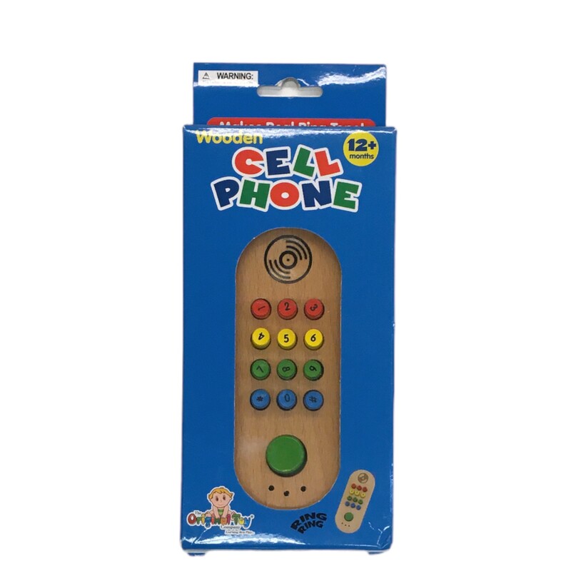 Wooden Cell Phone NWT