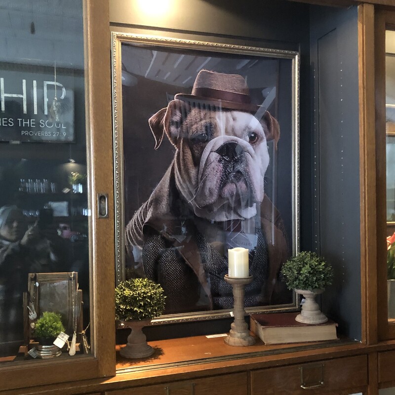Framed Bulldog