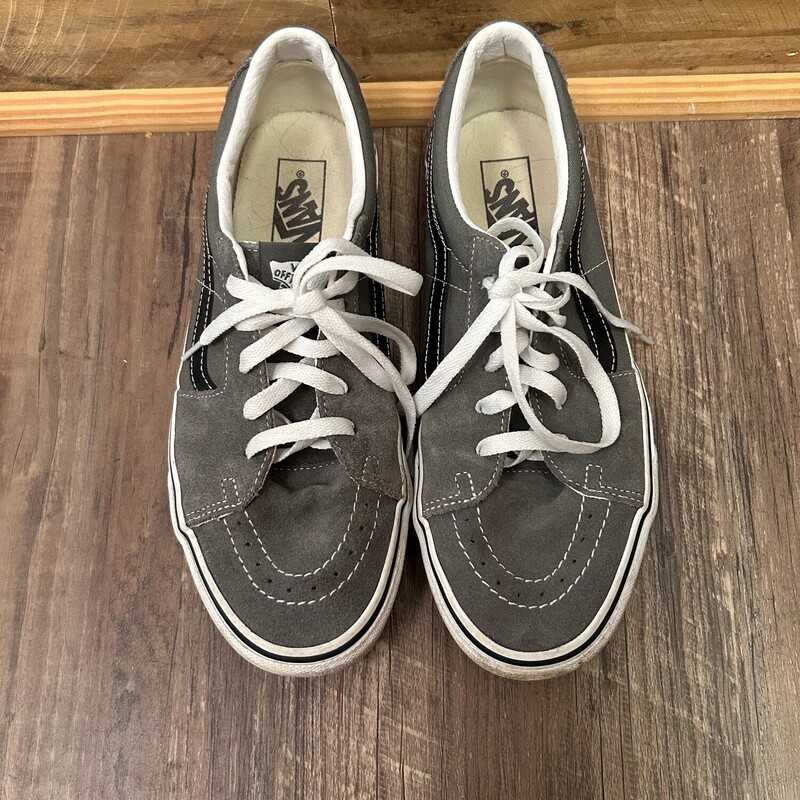 Vans Old Skool 9.5M 11W, Gray, Size: Shoes 9.5