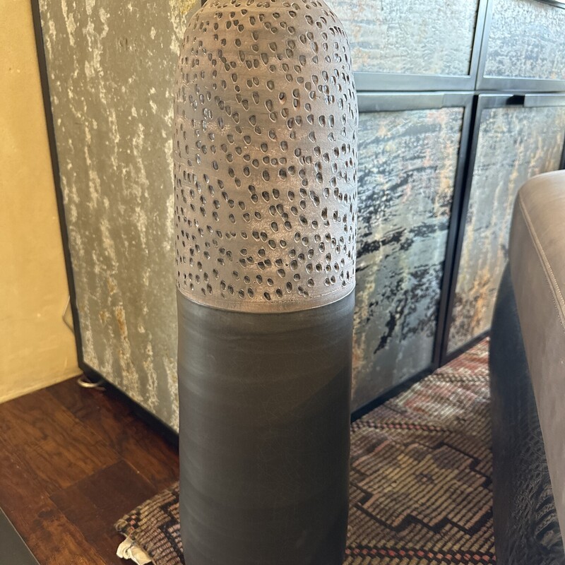 Grey Ceramic Vase