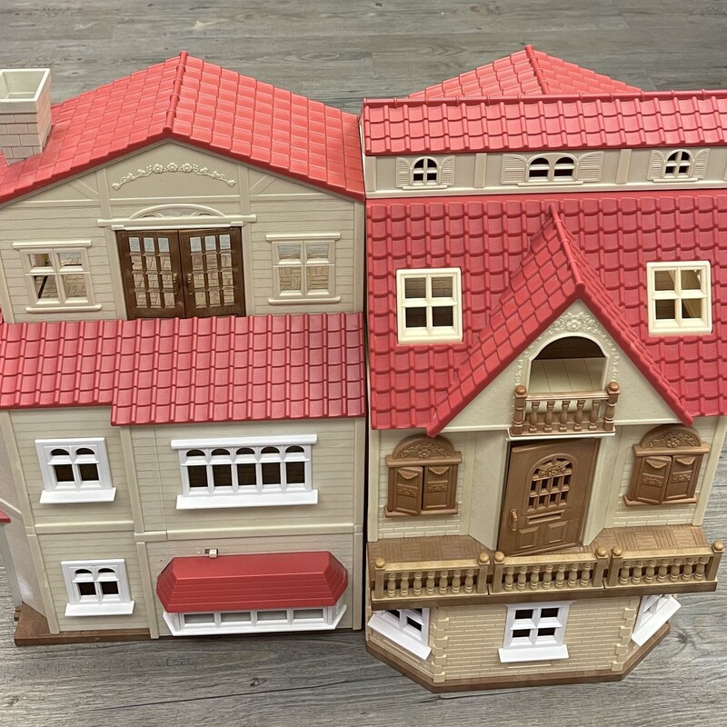 Calico Critters Grand Mansion
Beige, Size: Pre-owned
Does not include any furniture or animals.