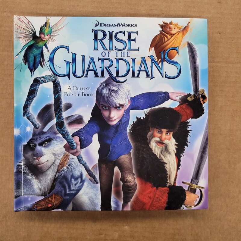 Rise Of The Guardians, Size: Hardcover, Item: Pop Up