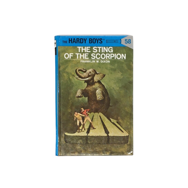 The Hardy Boys #58, Book; The Sting Of The Scorpion

Located at Pipsqueak Resale Boutique inside the Vancouver Mall or online at:

#resalerocks #pipsqueakresale #vancouverwa #portland #reusereducerecycle #fashiononabudget #chooseused #consignment #savemoney #shoplocal #weship #keepusopen #shoplocalonline #resale #resaleboutique #mommyandme #minime #fashion #reseller

All items are photographed prior to being steamed. Cross posted, items are located at #PipsqueakResaleBoutique, payments accepted: cash, paypal & credit cards. Any flaws will be described in the comments. More pictures available with link above. Local pick up available at the #VancouverMall, tax will be added (not included in price), shipping available (not included in price, *Clothing, shoes, books & DVDs for $6.99; please contact regarding shipment of toys or other larger items), item can be placed on hold with communication, message with any questions. Join Pipsqueak Resale - Online to see all the new items! Follow us on IG @pipsqueakresale & Thanks for looking! Due to the nature of consignment, any known flaws will be described; ALL SHIPPED SALES ARE FINAL. All items are currently located inside Pipsqueak Resale Boutique as a store front items purchased on location before items are prepared for shipment will be refunded.