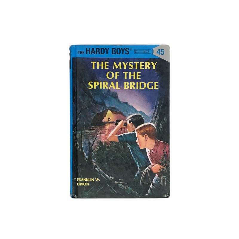The Hardy Boys #45, Book; The Mystery Of The Spiral Bridge

Located at Pipsqueak Resale Boutique inside the Vancouver Mall or online at:

#resalerocks #pipsqueakresale #vancouverwa #portland #reusereducerecycle #fashiononabudget #chooseused #consignment #savemoney #shoplocal #weship #keepusopen #shoplocalonline #resale #resaleboutique #mommyandme #minime #fashion #reseller

All items are photographed prior to being steamed. Cross posted, items are located at #PipsqueakResaleBoutique, payments accepted: cash, paypal & credit cards. Any flaws will be described in the comments. More pictures available with link above. Local pick up available at the #VancouverMall, tax will be added (not included in price), shipping available (not included in price, *Clothing, shoes, books & DVDs for $6.99; please contact regarding shipment of toys or other larger items), item can be placed on hold with communication, message with any questions. Join Pipsqueak Resale - Online to see all the new items! Follow us on IG @pipsqueakresale & Thanks for looking! Due to the nature of consignment, any known flaws will be described; ALL SHIPPED SALES ARE FINAL. All items are currently located inside Pipsqueak Resale Boutique as a store front items purchased on location before items are prepared for shipment will be refunded.