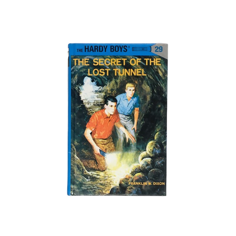 The Hardy Boys #29, Book; The Secret Of The Lost Tunnel

Located at Pipsqueak Resale Boutique inside the Vancouver Mall or online at:

#resalerocks #pipsqueakresale #vancouverwa #portland #reusereducerecycle #fashiononabudget #chooseused #consignment #savemoney #shoplocal #weship #keepusopen #shoplocalonline #resale #resaleboutique #mommyandme #minime #fashion #reseller

All items are photographed prior to being steamed. Cross posted, items are located at #PipsqueakResaleBoutique, payments accepted: cash, paypal & credit cards. Any flaws will be described in the comments. More pictures available with link above. Local pick up available at the #VancouverMall, tax will be added (not included in price), shipping available (not included in price, *Clothing, shoes, books & DVDs for $6.99; please contact regarding shipment of toys or other larger items), item can be placed on hold with communication, message with any questions. Join Pipsqueak Resale - Online to see all the new items! Follow us on IG @pipsqueakresale & Thanks for looking! Due to the nature of consignment, any known flaws will be described; ALL SHIPPED SALES ARE FINAL. All items are currently located inside Pipsqueak Resale Boutique as a store front items purchased on location before items are prepared for shipment will be refunded.