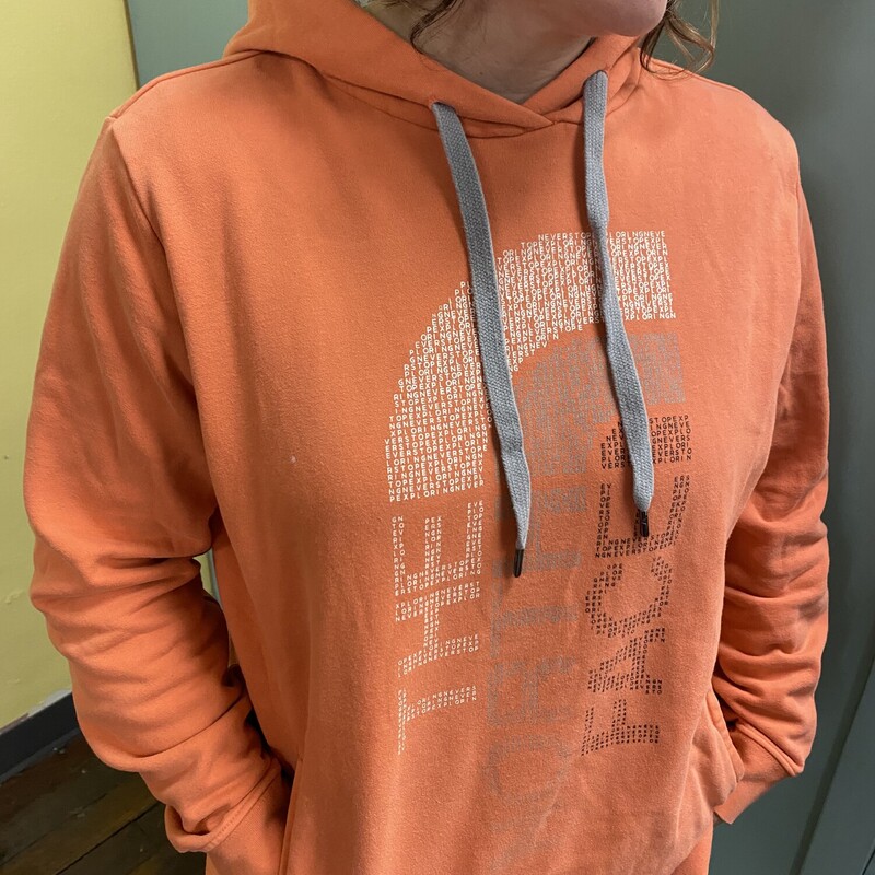 again, another springtime hoodie for the season
front pockets
north face design

North Face, Orange, Size: Xxl