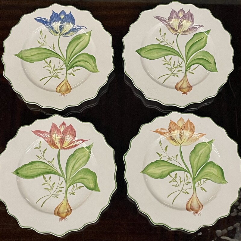Italian Floral Root Plate