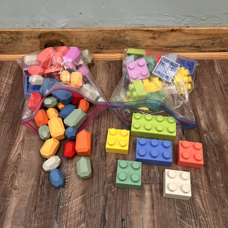 Pastel Balance Block Set, Pastel, Size: Toy/Game