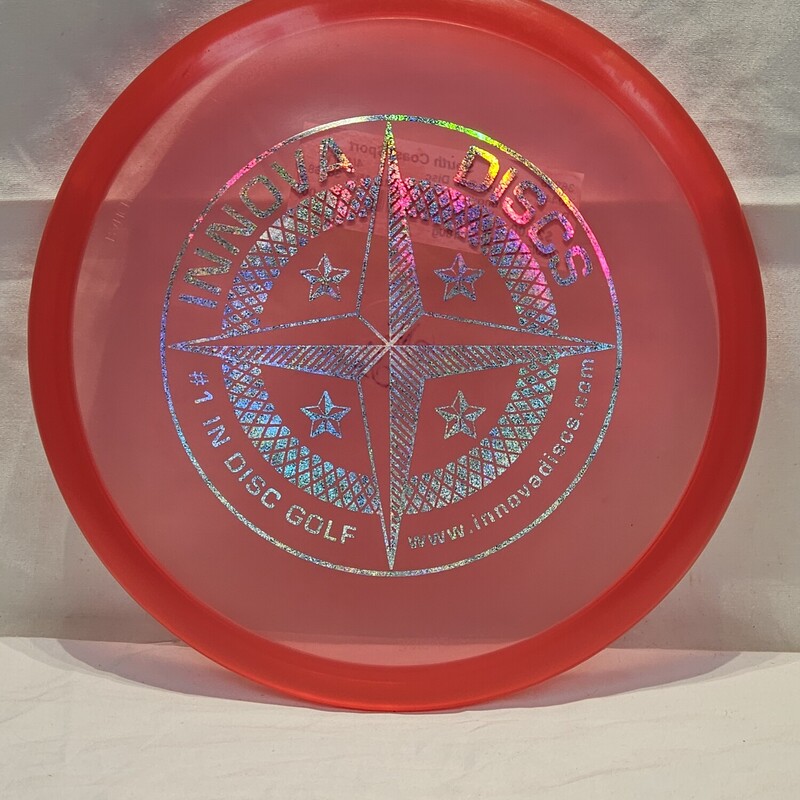 Innova Champion First Run VROC Proto Star Disc Golf Disc

Type: Mid-Range

Flight Rating: 4/4/0/1 Speed/Glide/Turn(R)/Fade(L)

Weight: 180g

Stability: Stable

Color: Translucent Red w/ Silver Pearlescent Print

Condtion: New