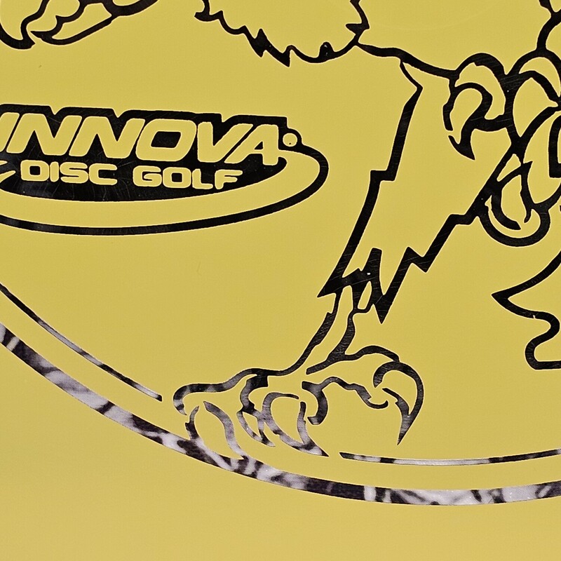 Innova Roc Plus 2015 USDG Championship Edition Disc Golf Disc

Flight Rating: 4/5/0/2 Speed/Glide/Turn(R)/Fade(L)

Weight: 180g

Stability: Unknown

Color: Translucent Yellow w/ Silver/Black Foil Print