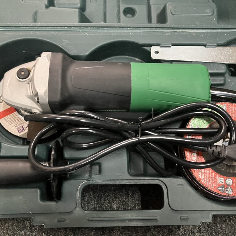 Angle Grinder,  Metabo 4.5in

New/Like New Condition