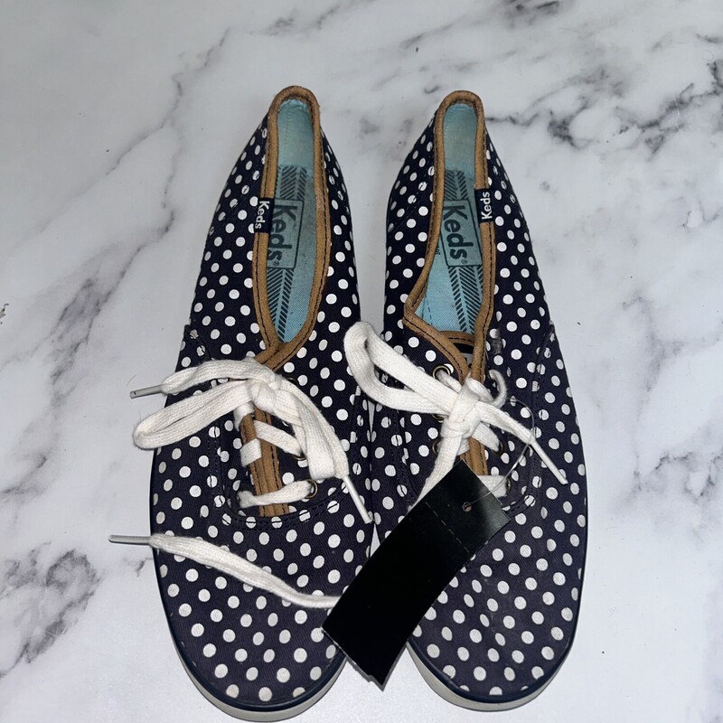 A8 Navy Dotted Sneakers