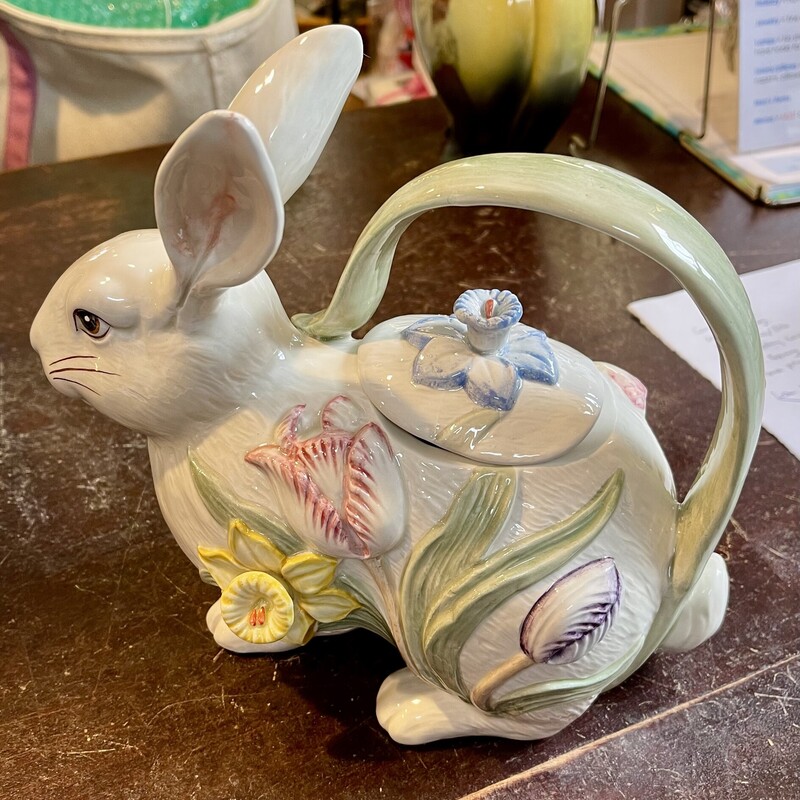 F&f Bunny Teapot