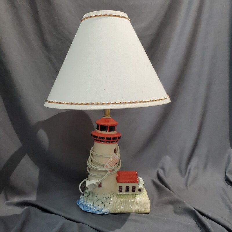Lighthouse Lamp, Size: 20H