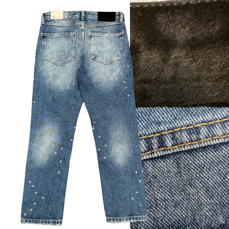 New Trafaluc Star Studded Jeans
Color:  Denim
Size: 4
Retails for $110.00