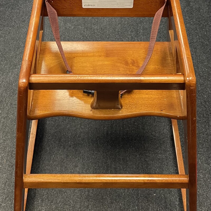 Winco Wooden High Chair